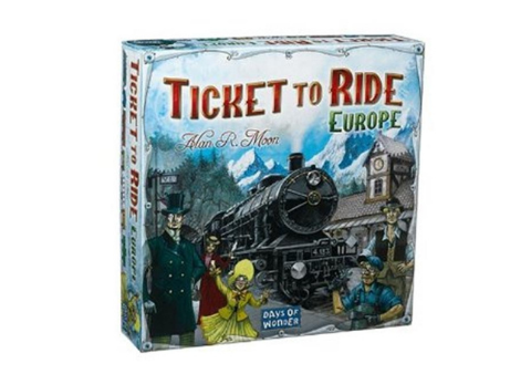 Board game Ticket to ride Europe
