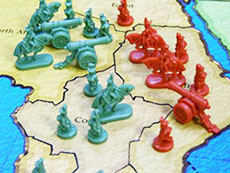 Armée rouge et verte - Comment jouer au Risk