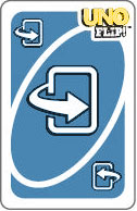 Flip card board and card game UNO FLIP