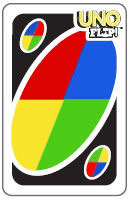 Wild Card - UNO FLIP game