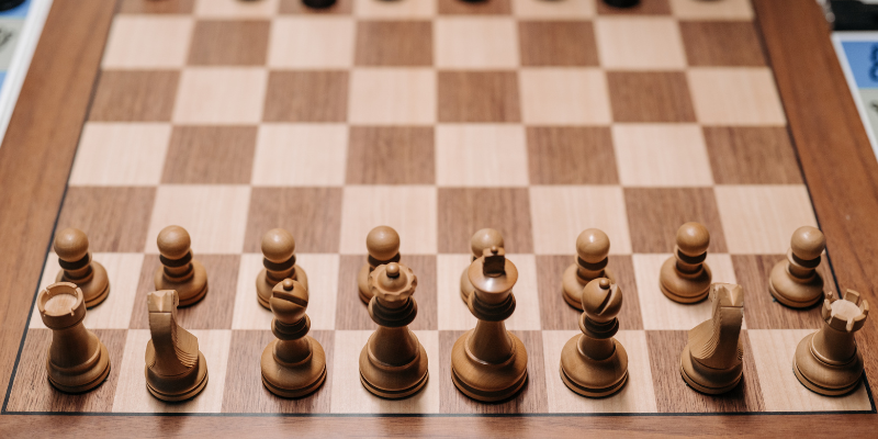 disposition du jeu d'échecs