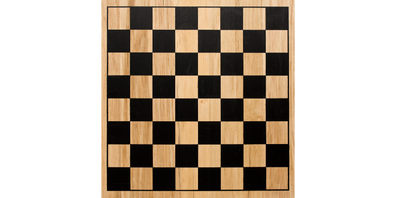 reglas y tablero de ajedrez