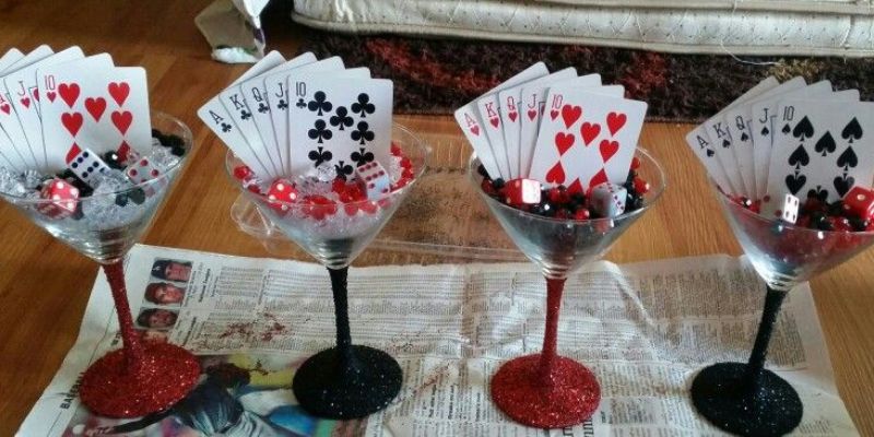 decorazioni per il poker