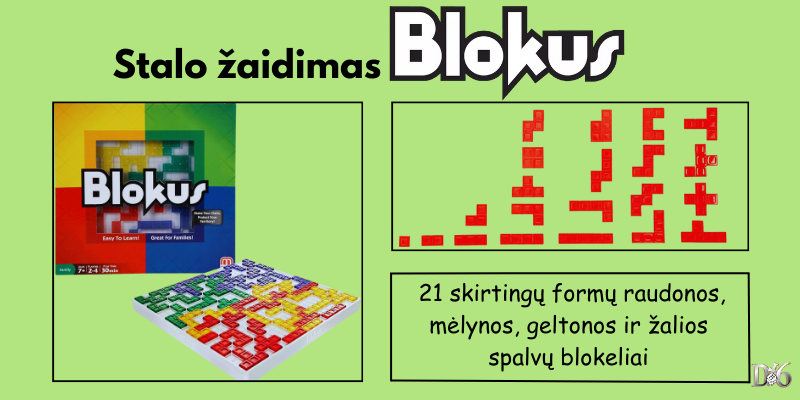 Stalo-žaidimas-Mattel-Blokus-Classic-rinkinys