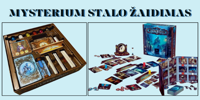 Mysterium-bordspel-set