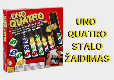 Uno-Quatro-Tischspiel