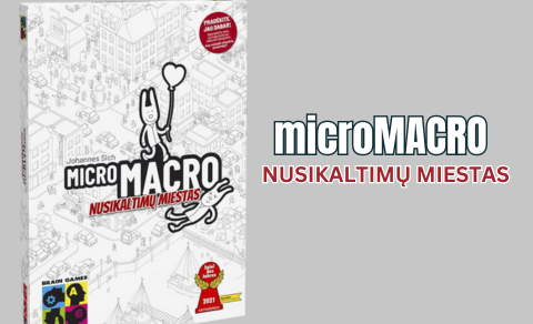 MicroMacro-Crime-Città-gioco da tavolo